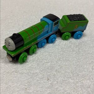 Thomas Friends Wooden Railway Train Tank - 60 Year Edition Henry Engine Mix Up